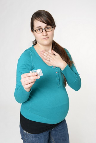 In der Schwangerschaft ist Sodbrennen besonders unangenehm.