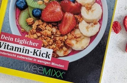 Schnelle gesunde Rezepte in zehn Minuten einfach mit (Foto: weemixx GmbH)